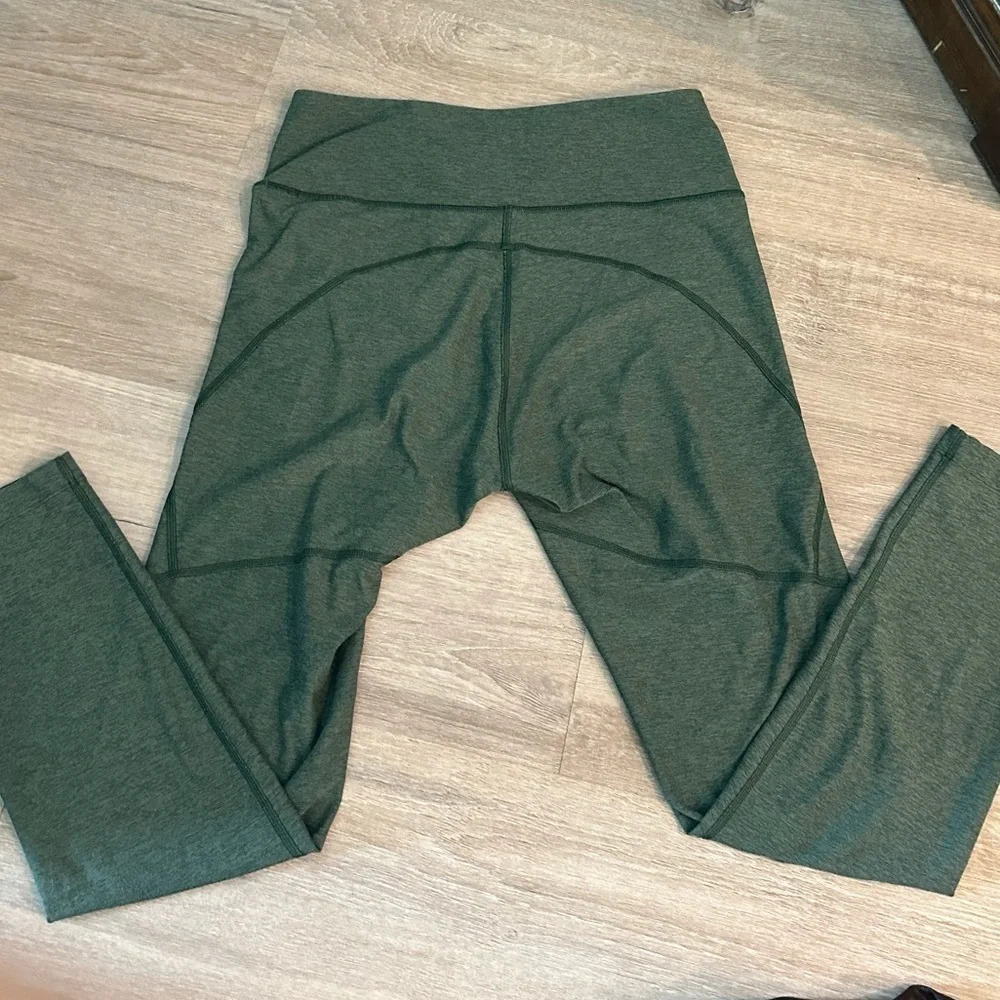 Outdoor voices leggings, green, size medium - Picture 3 of 5